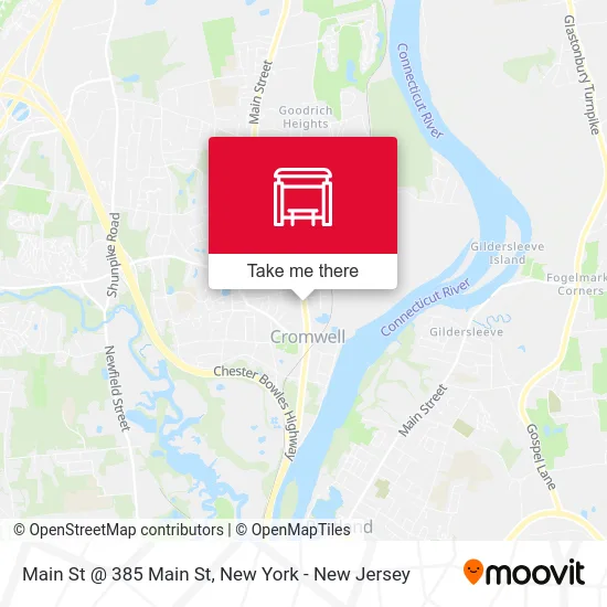 Mapa de Main St @ 385 Main St