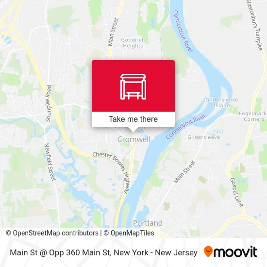 Main St @ Opp 360 Main St map