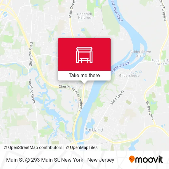 Main St @ 293 Main St map