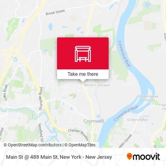Main St @ 488 Main St map