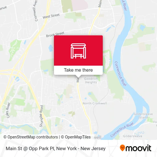 Main St @ Opp Park Pl map