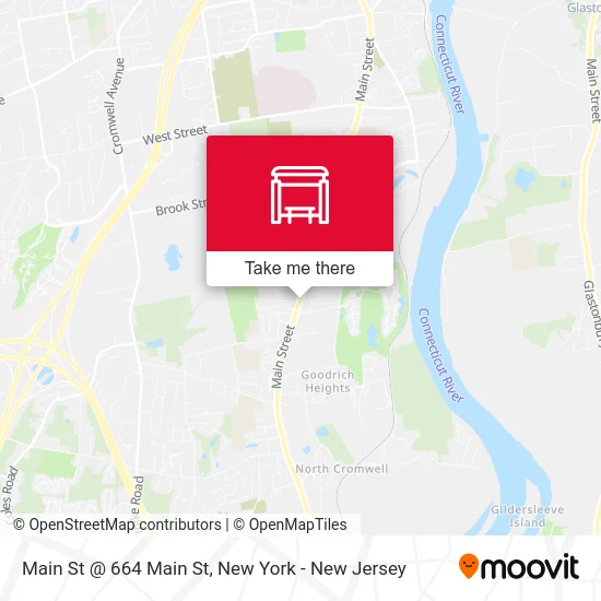 Main St @ 664 Main St map