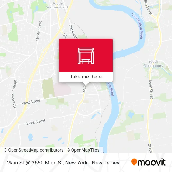 Main St @ 2660 Main St map