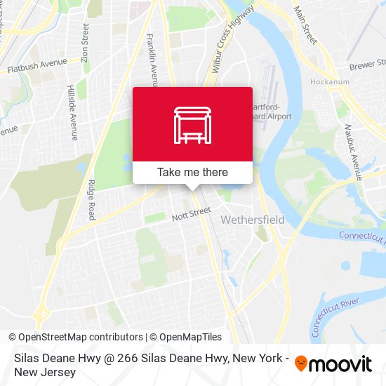 Mapa de Silas Deane Hwy @ 266 Silas Deane Hwy