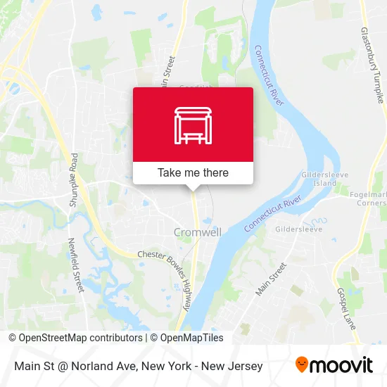 Main St @ Norland Ave map