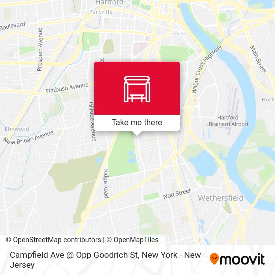 Campfield Ave @ Opp Goodrich St map