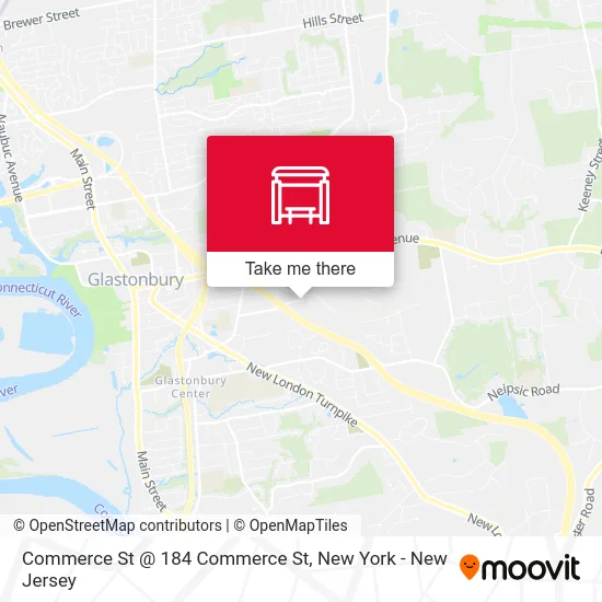 Commerce St @ 184 Commerce St map