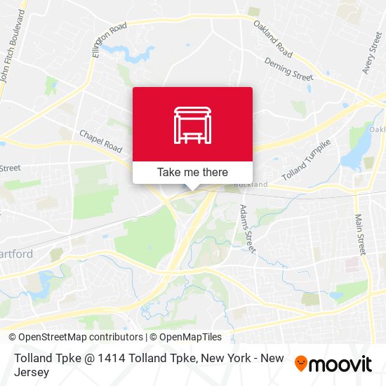 Tolland Tpke @ 1414 Tolland Tpke map