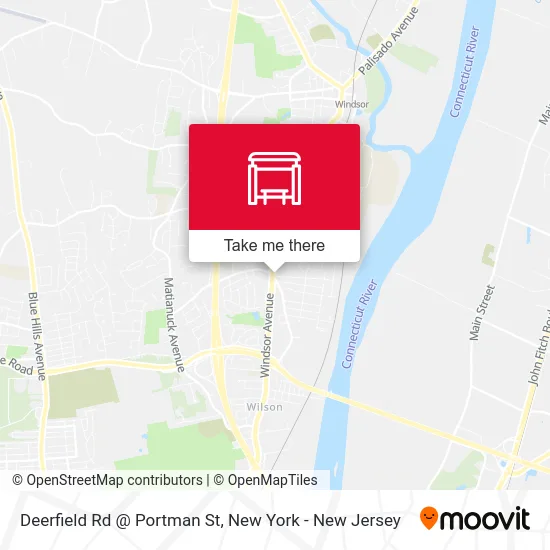 Deerfield Rd @ Portman St map