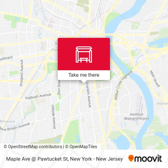 Maple Ave @ Pawtucket St map