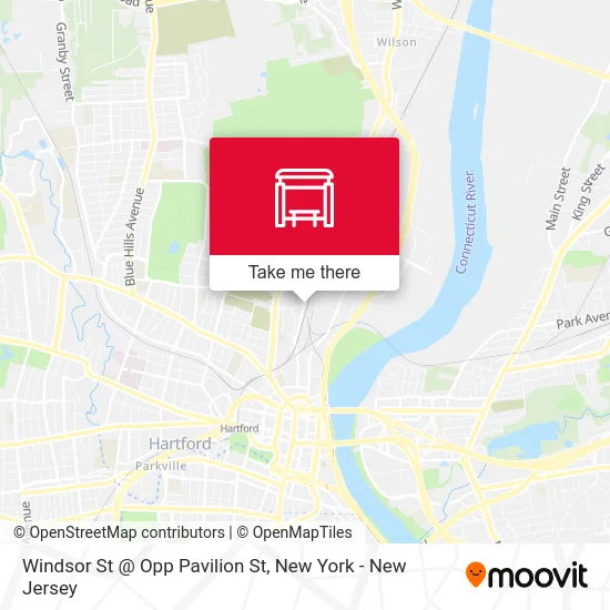Windsor St @ Opp Pavilion St map