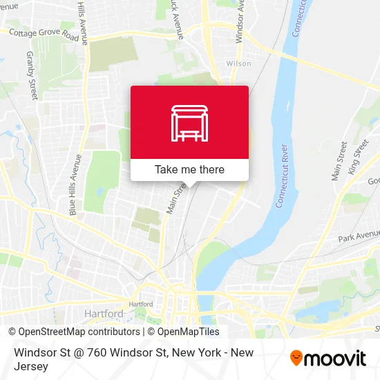 Windsor St @ 760 Windsor St map