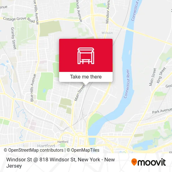 Windsor St @ 818 Windsor St map
