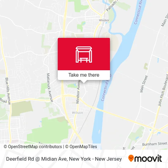 Deerfield Rd @ Midian Ave map