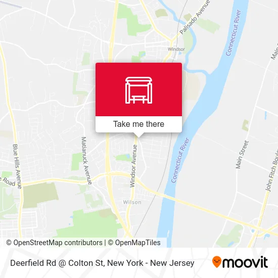 Deerfield Rd @ Colton St map