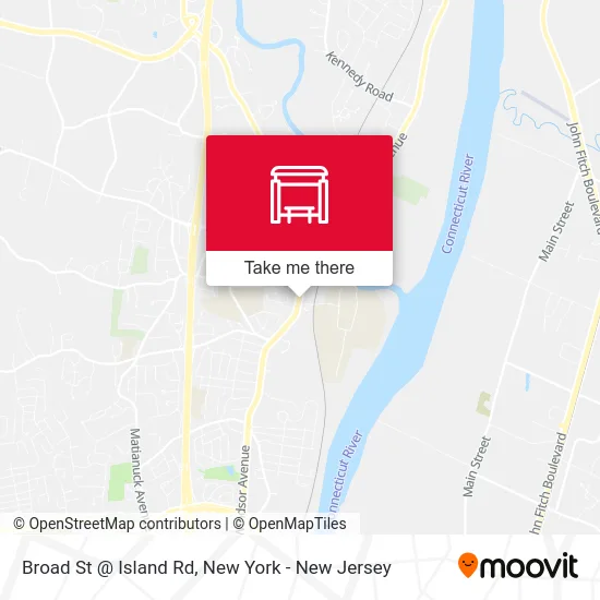 Broad St @ Island Rd map