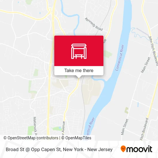 Broad St @ Opp Capen St map