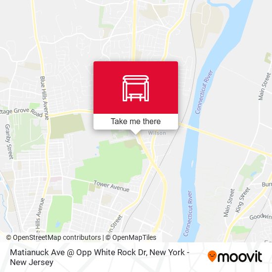Mapa de Matianuck Ave @ Opp White Rock Dr