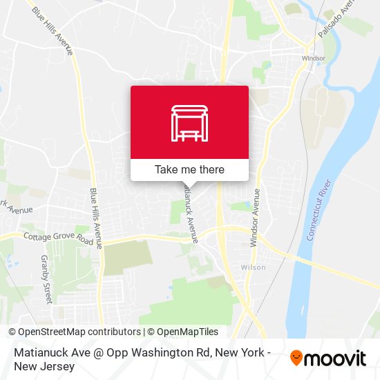 Mapa de Matianuck Ave @ Opp Washington Rd