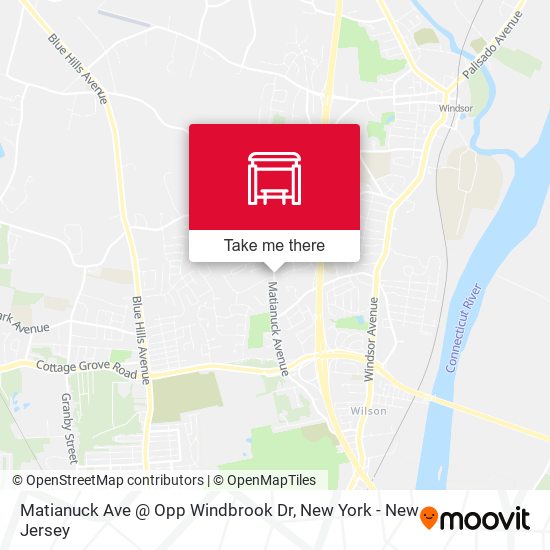 Matianuck Ave @ Opp Windbrook Dr map