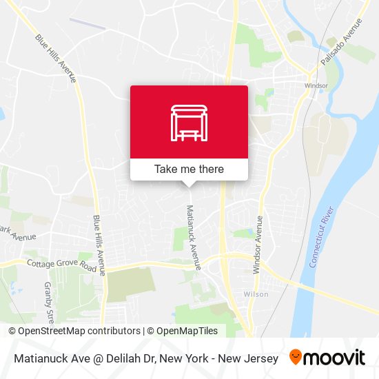 Mapa de Matianuck Ave @ Delilah Dr