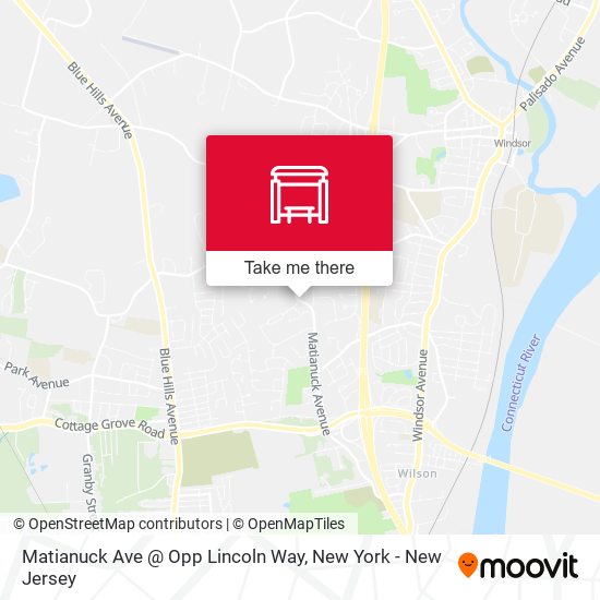 Matianuck Ave @ Opp Lincoln Way map