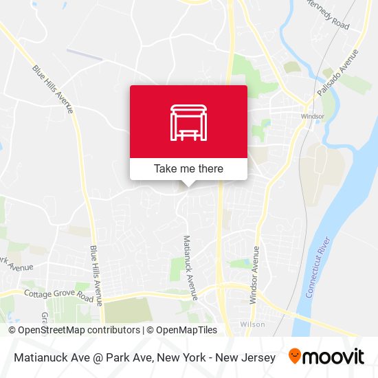 Mapa de Matianuck Ave @ Park Ave