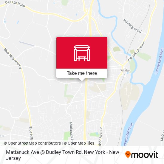 Matianuck Ave @ Dudley Town Rd map