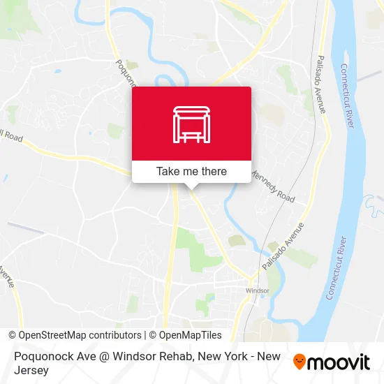 Poquonock Ave @ Windsor Rehab map