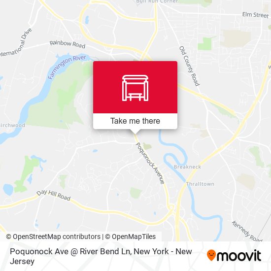 Mapa de Poquonock Ave @ River Bend Ln