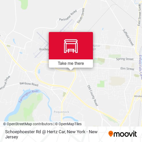 Mapa de Schoephoester Rd @ Hertz Car