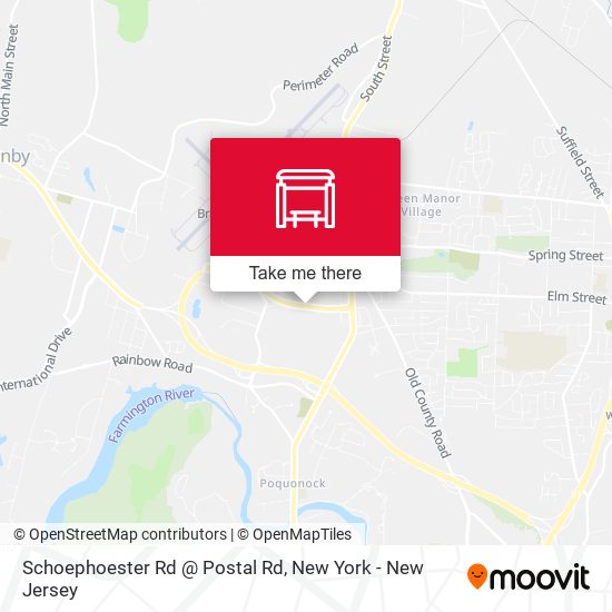 Schoephoester Rd @ Postal Rd map