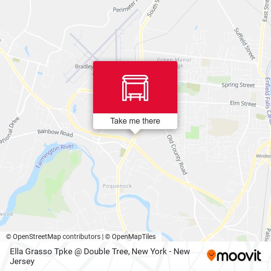 Ella Grasso Tpke @ Double Tree map