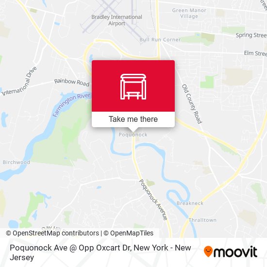 Mapa de Poquonock Ave @ Opp Oxcart Dr