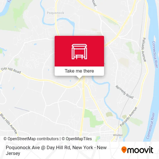Poquonock Ave @ Day Hill Rd map