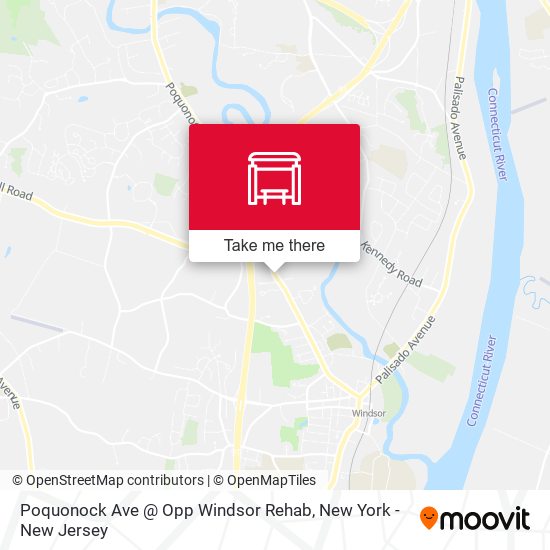 Poquonock Ave @ Opp Windsor Rehab map