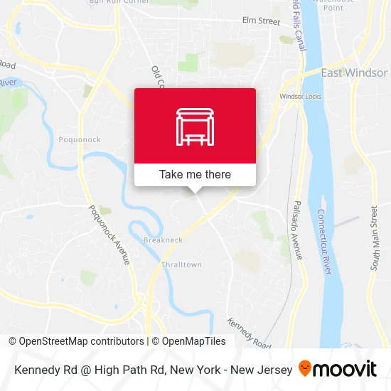 Kennedy Rd @ High Path Rd map