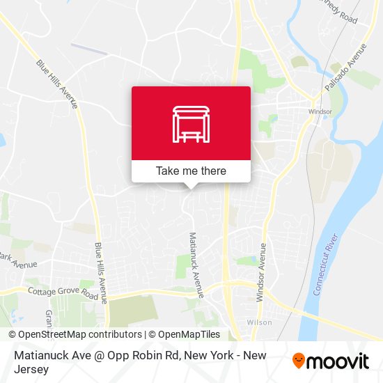 Mapa de Matianuck Ave @ Opp Robin Rd