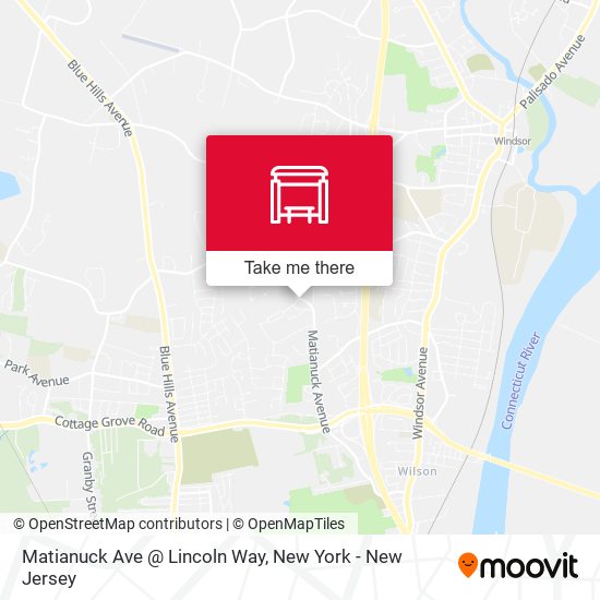 Mapa de Matianuck Ave @ Lincoln Way