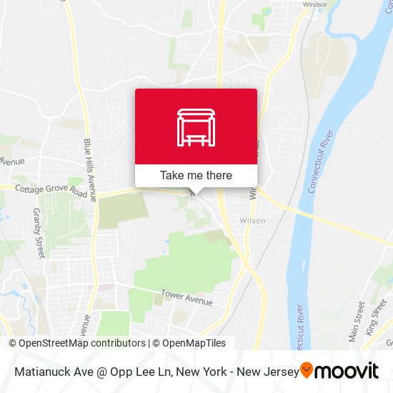Mapa de Matianuck Ave @ Opp Lee Ln