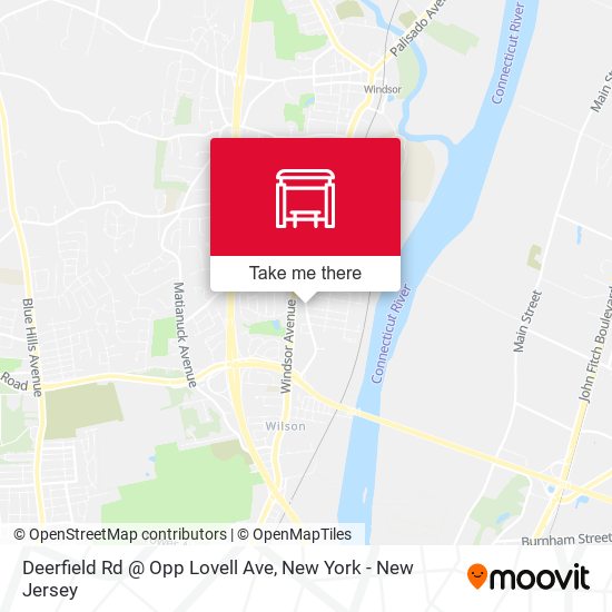 Mapa de Deerfield Rd @ Opp Lovell Ave