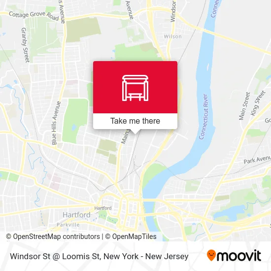 Windsor St @ Loomis St map