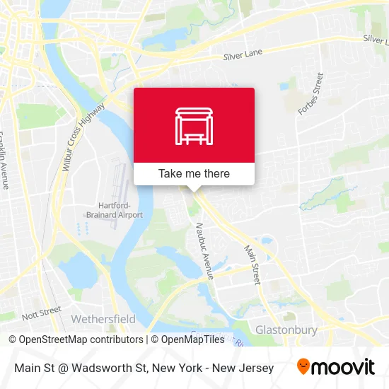 Main St @ Wadsworth St map