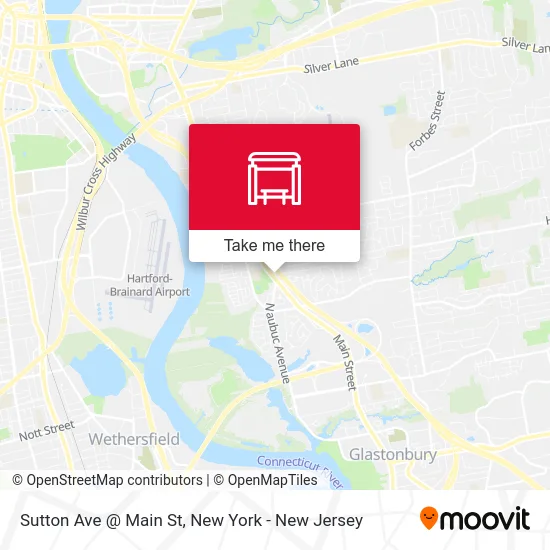 Sutton Ave @ Main St map