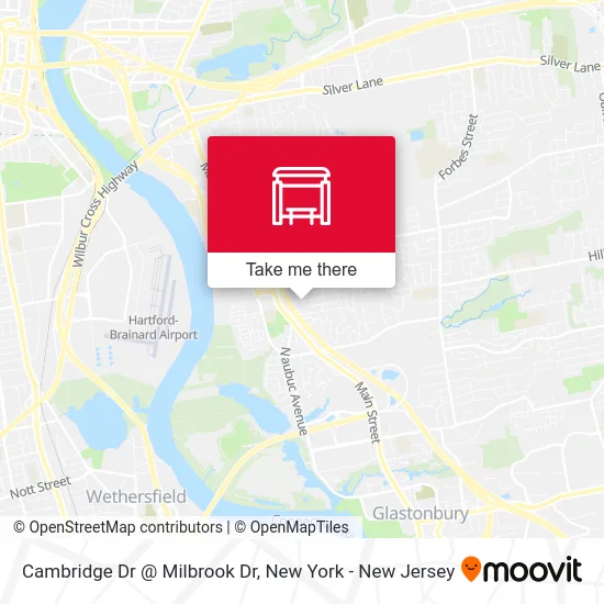 Cambridge Dr @ Milbrook Dr map