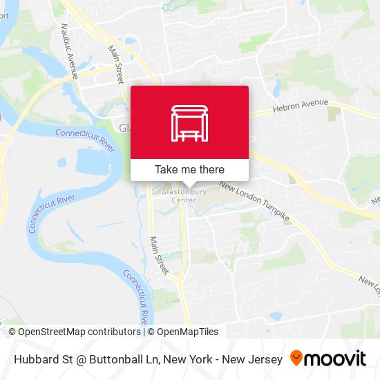 Mapa de Hubbard St @ Buttonball Ln