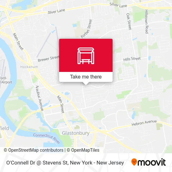 O'Connell Dr @ Stevens St map