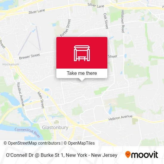 O'Connell Dr @ Burke St 1 map