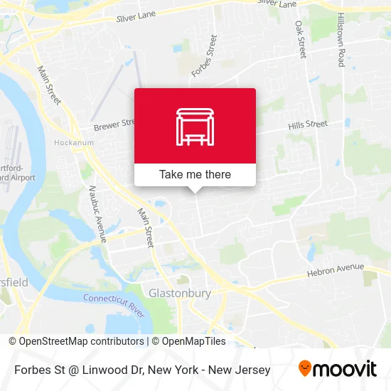 Forbes St @ Linwood Dr map