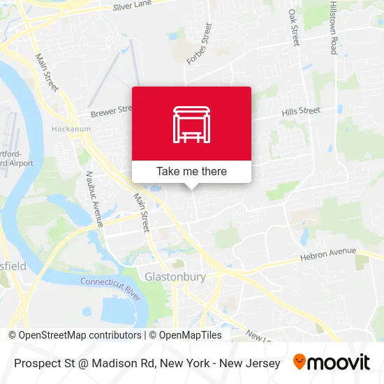 Prospect St @ Madison Rd map